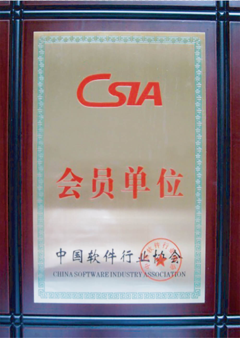 中国软件行业协会会员单位